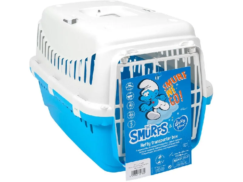 - Cat anti-jump window safety netHefty Smurf Transporter box 46x30x30cm