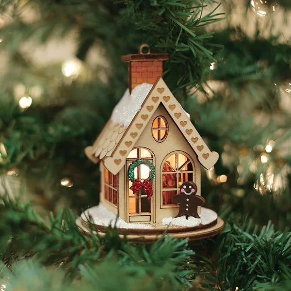  -Non-contact cat thermometerGingerbread Cottage Ornament