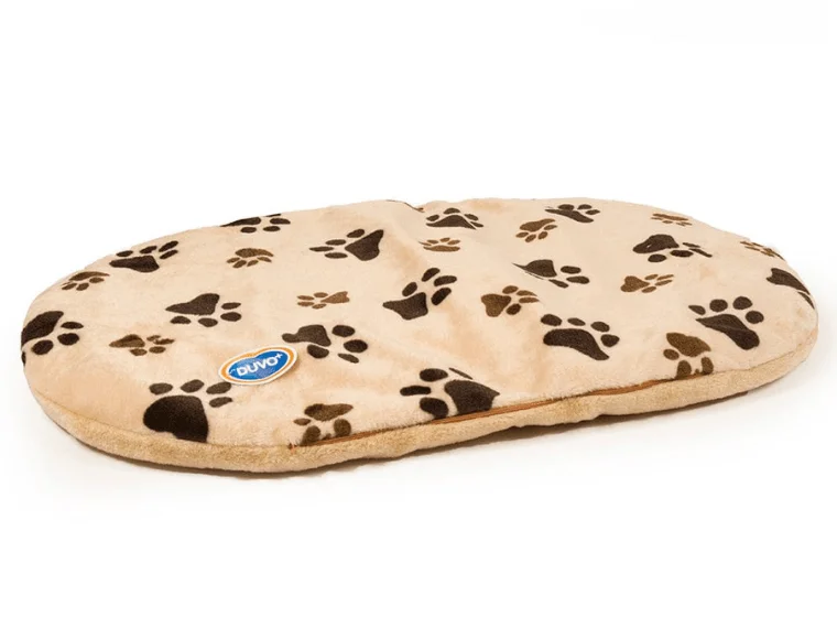 - Deodorizing cat litter tofu litterOval Cushion With Paw Print 44X31X5Cm