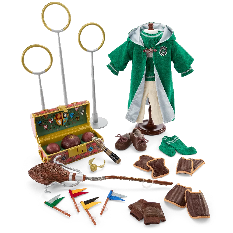 - Rabbit grass rack to prevent waste food boxAmerican Girl® Slytherin™ Quidditch™ Bundle