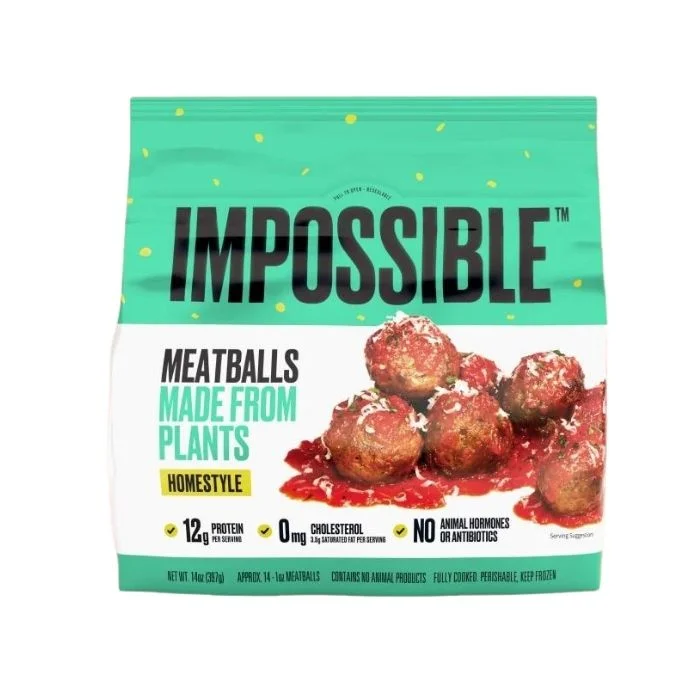  -Splash-proof food bowl AND Anti-choking slow food bowlImpossible - Meatballs Made From Plants, 14oz