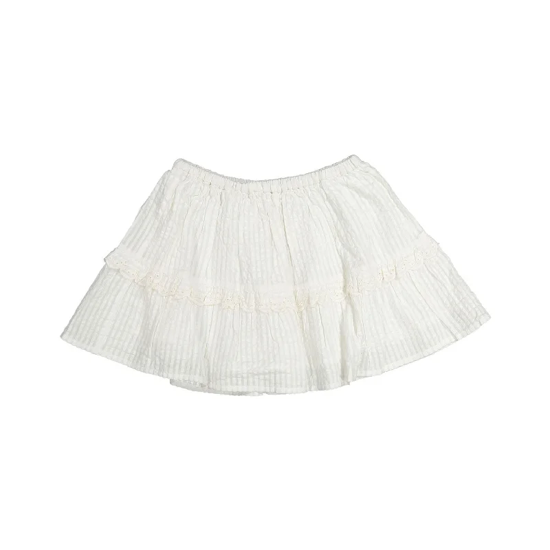 - Foldable and portable cat bagBonpoint Off White Cattleya Skirt