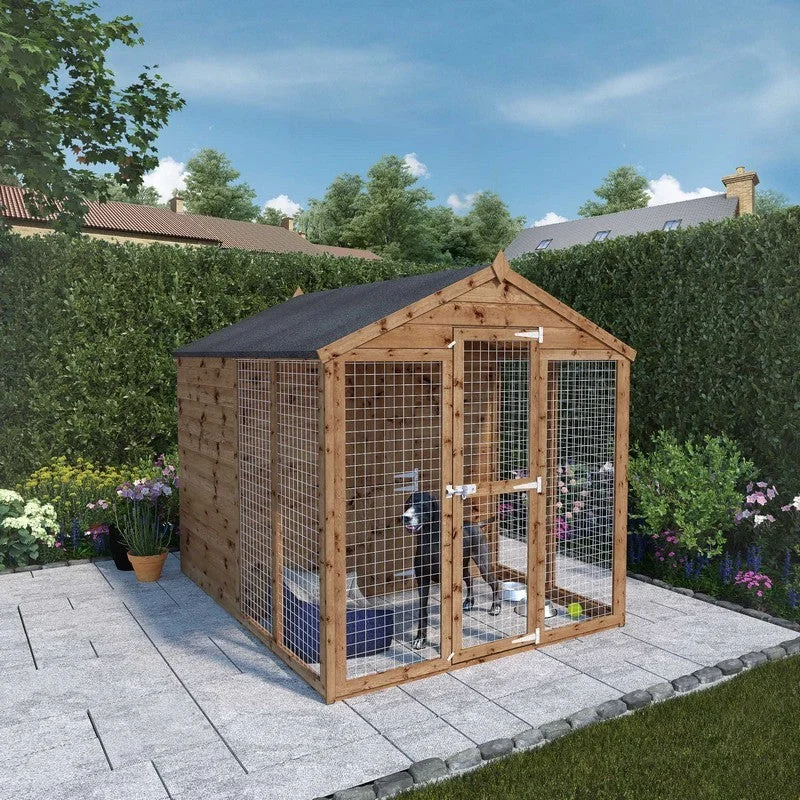 - Pregnant cat delivery room warming boxMercia Staffordshire 6' 5" x 7' 11" Dog Kennel - Premium Pressure Treated Shiplap