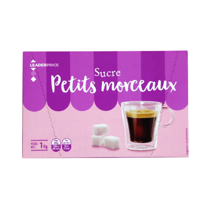 - ​​Christmas pet Christmas clothingLeader Price Sucre Petits Morceaux 1Kg