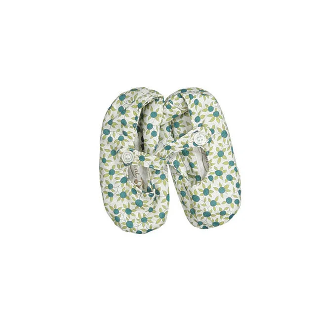 - ​​Pet toys under    yuanBonpoint Turquoise Liberty Baby Slippers