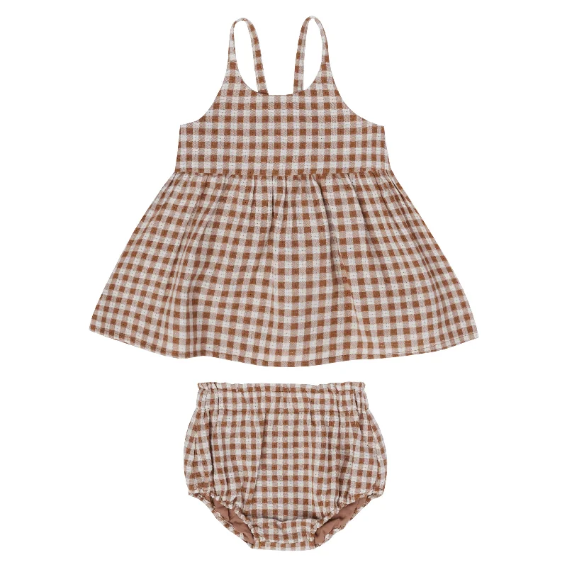 - Hamster silent running wheel to prevent chewingRylee and Cru Camel Gingham Zenni Set