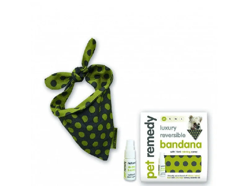 - Automatic temperature adjustment cat bedPet Remedy Bandana Calming Kit - XS