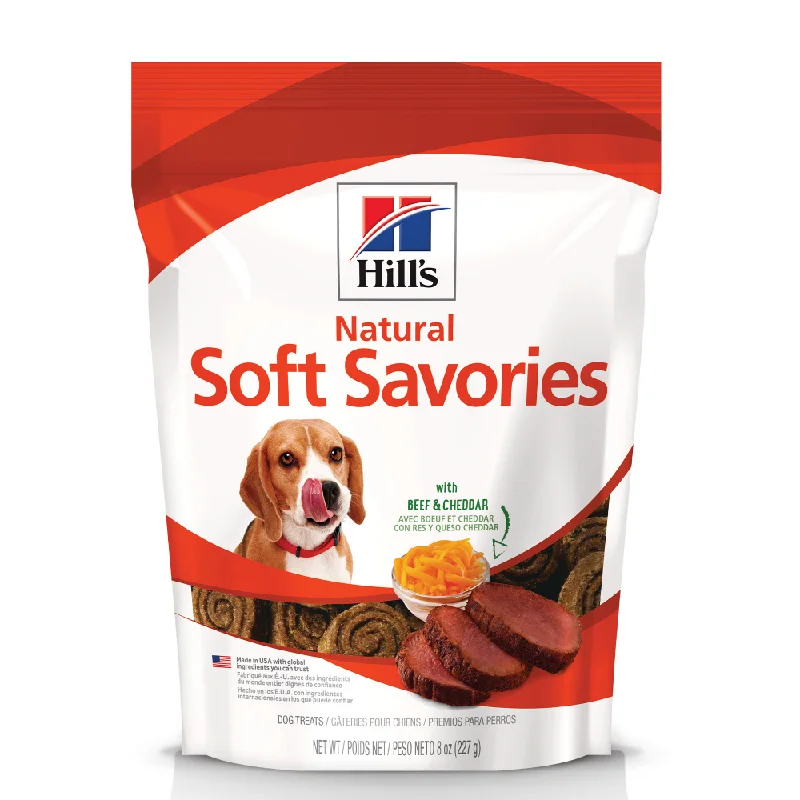 - Pet vitamin complex nutrition tabletsHill's Science Diet Soft Savories Beef & Cheddar Dog Treats