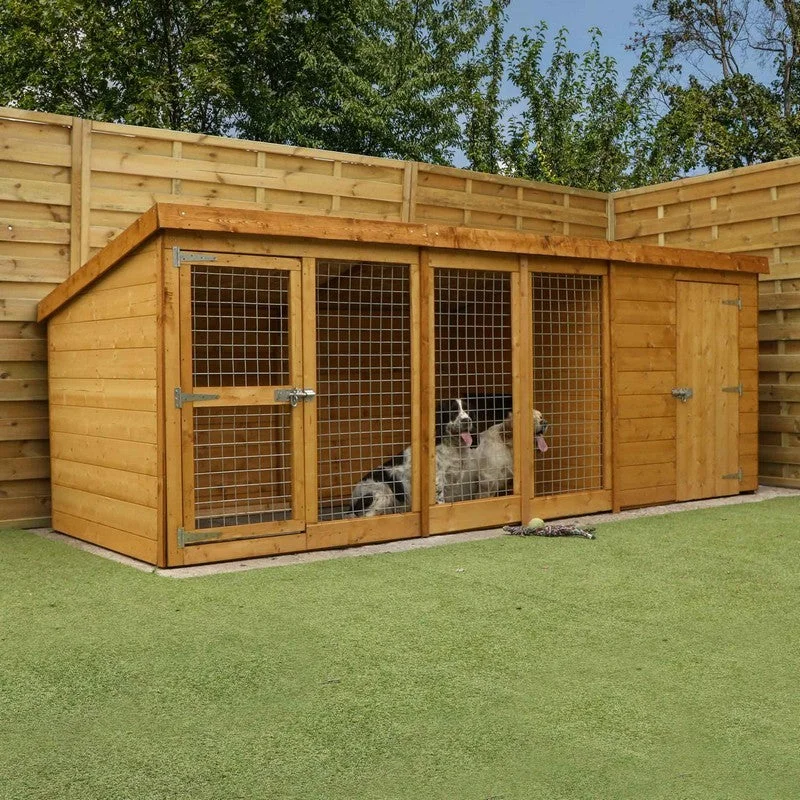 - Postoperative pet anti-licking Elizabethan collarMercia Berkshire 11' 5" x 4' 1" Dog Kennel - Premium Dip Treated Tongue & Groove