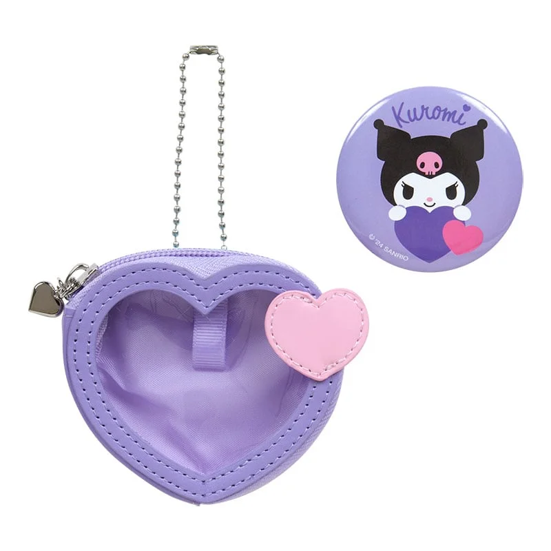 - Pet water dispenser UV sterilization versionKuromi Mini Pouch and Pin Set (Big Heart Series)