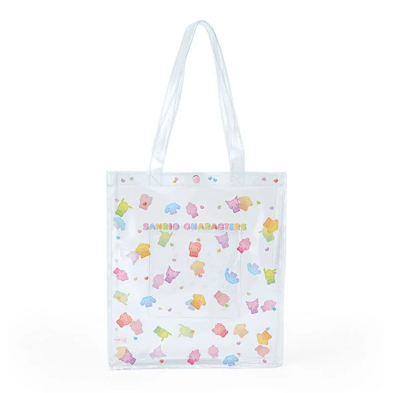 - Foldable and portable cat bagSanrio Characters Clear Tote Bag (Gummy Candy Series)