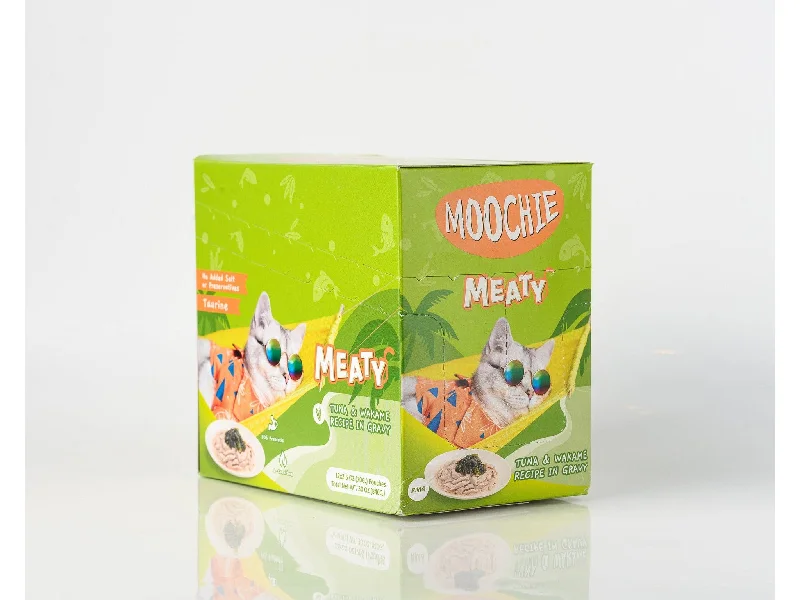  -Anti-scratch sofa protective coverMoochie Meaty Tuna & Wakame Recipe in gravy 12x70g Pouchs