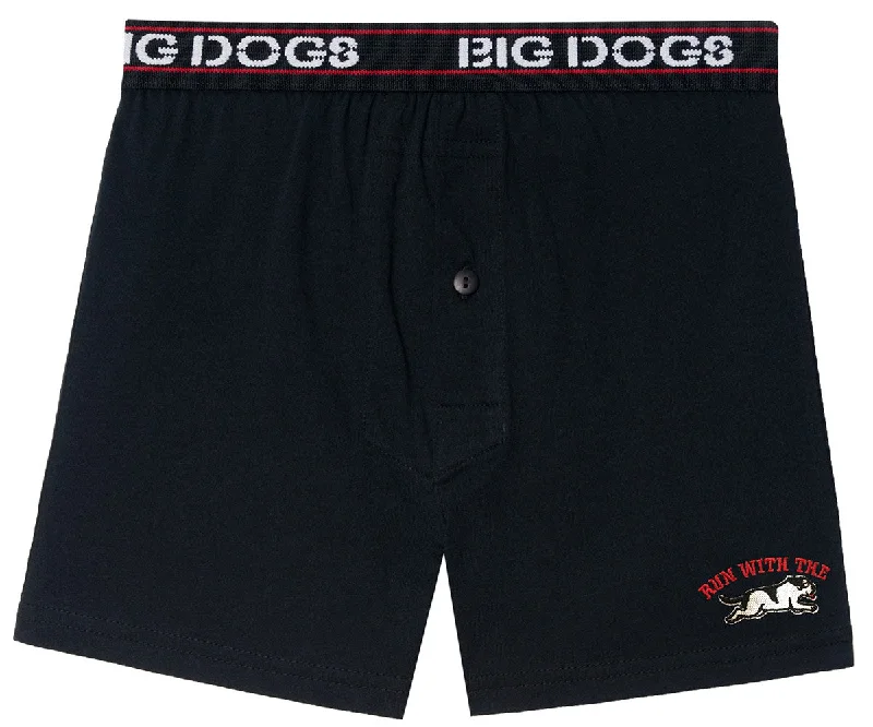 - Winter dog thick down jacketRun With The Big Dog Embroidered Knit Boxer