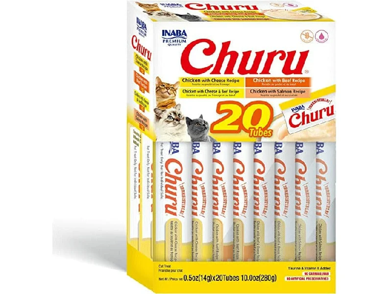 - Summer pet ice matChuru Chicken & Beef Varitey 20 Tubes