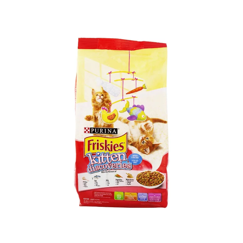    - Hypoallergenic cat food  Purina Friskies Kitten Discoveries Dry Cat Food 400g