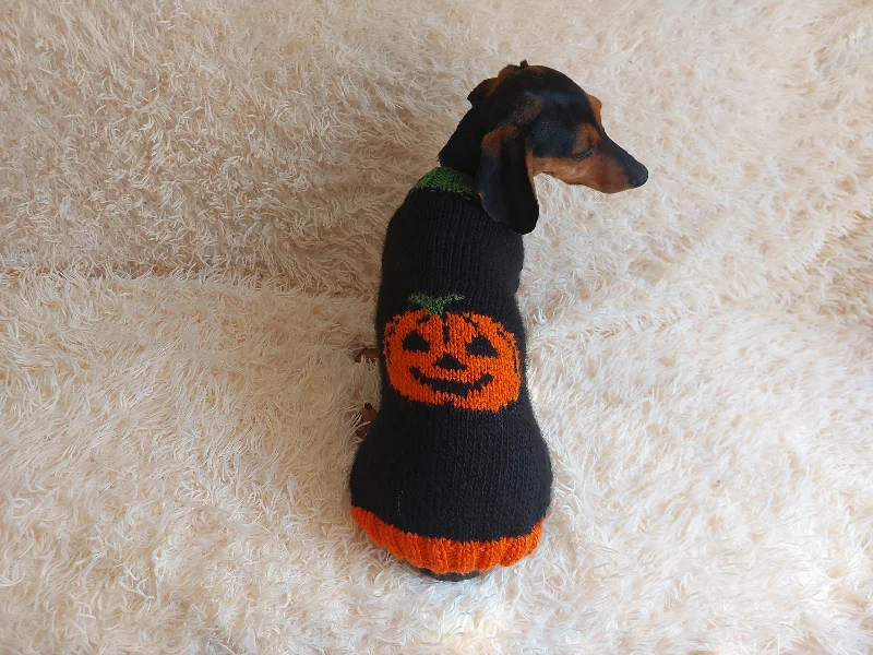 Pet summer light clothesHalloween clothes for pets-halloween pumpkin sweater for dog-halloween holiday sweater for dogs-pumpkin sweater halloween gift