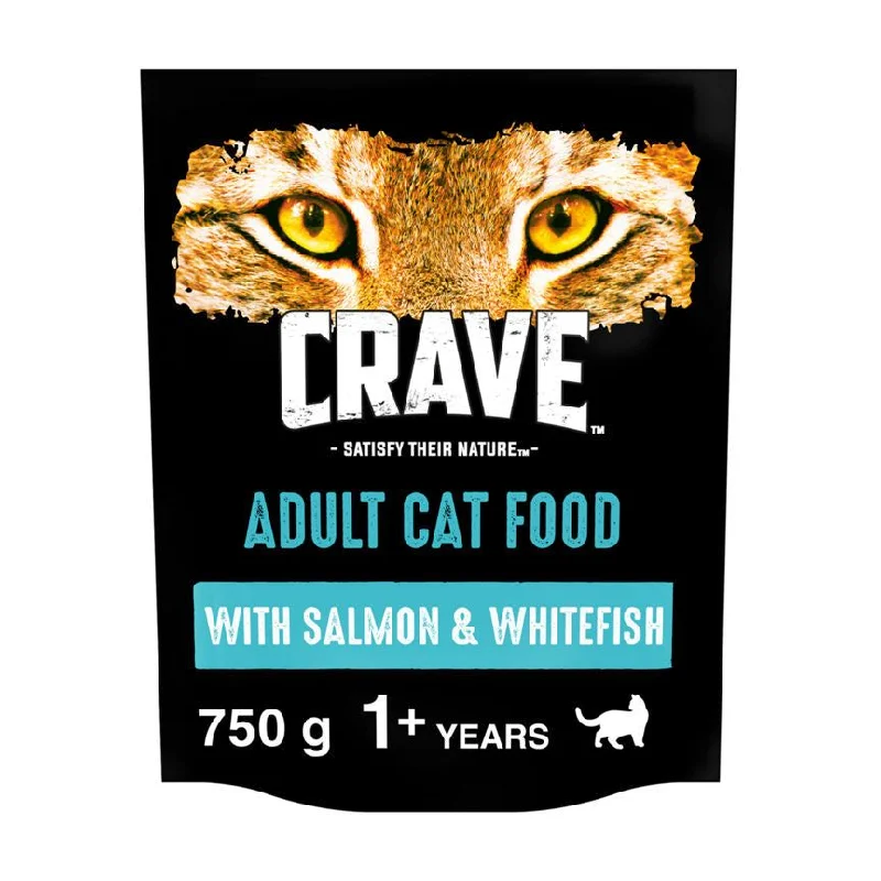    - Where to buy imported cat food  Crave Natural Grain Free Adult Dry Cat Food Salmon & Whitefish